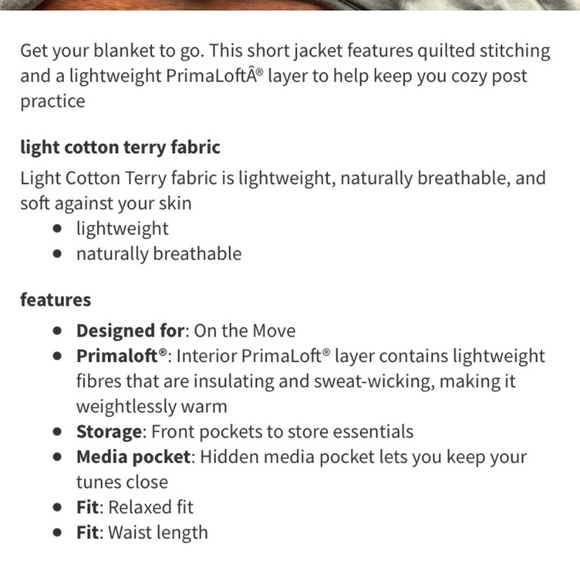 Lululemon Jacket - Picture 10 of 10